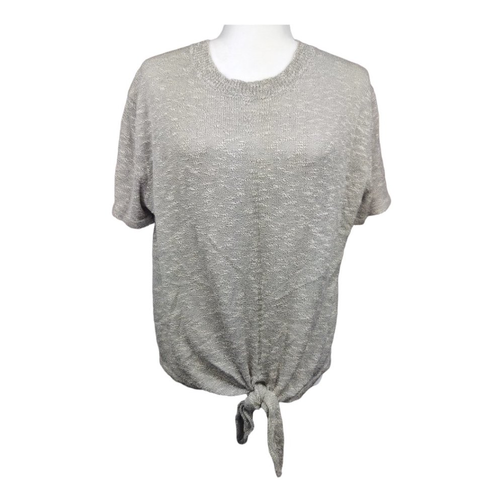 Wishlist‎ Pullover Tie Bottom Sweater Size Medium/Large